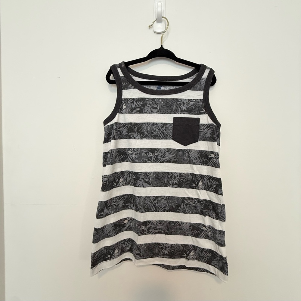 Sporto Gray and Blue Graphic Tee